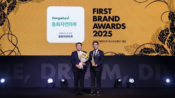 동화자연마루, '2025 대한민국 퍼스트브랜드 대상' 목질 바닥재 부문 1위 수상