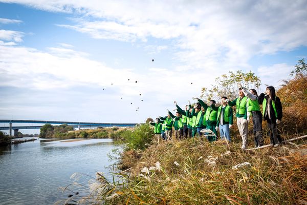 동화일렉, 2024 논산천 정화 플로깅 진행