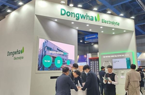 동화일렉트로라이트, 인터배터리 2023 참가