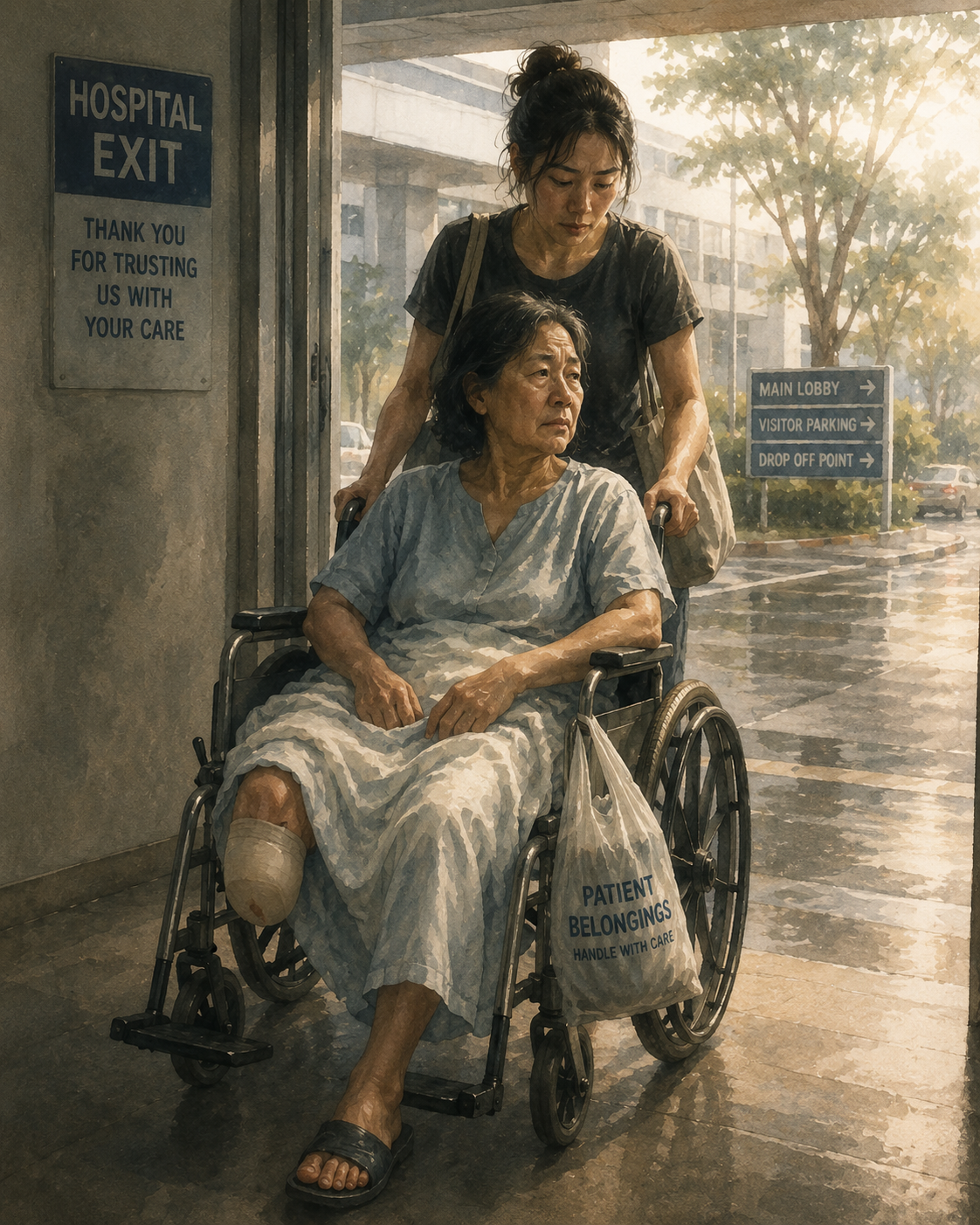 The Day My Mother Lost Her Leg