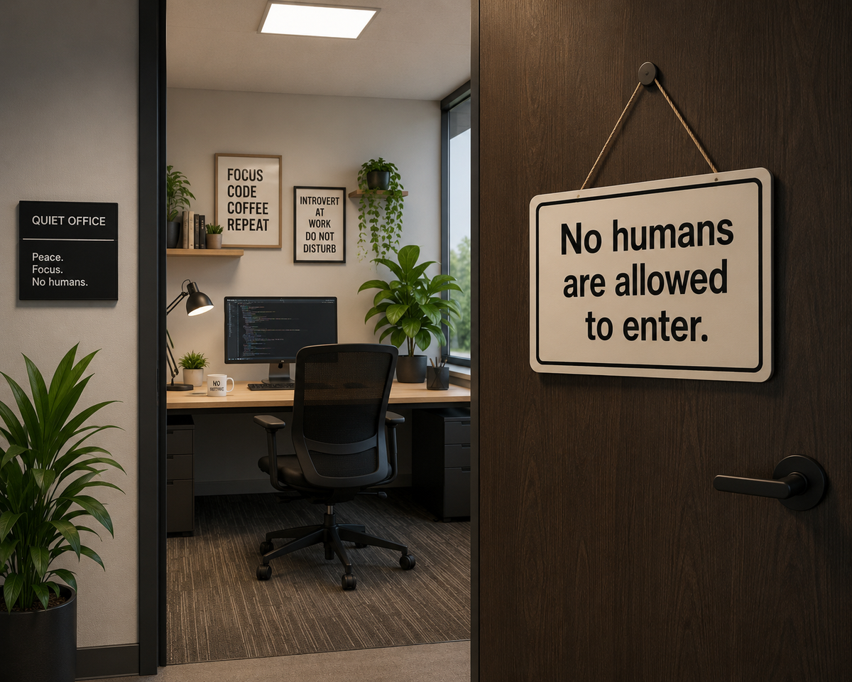 My Dream Job: No Humans Required