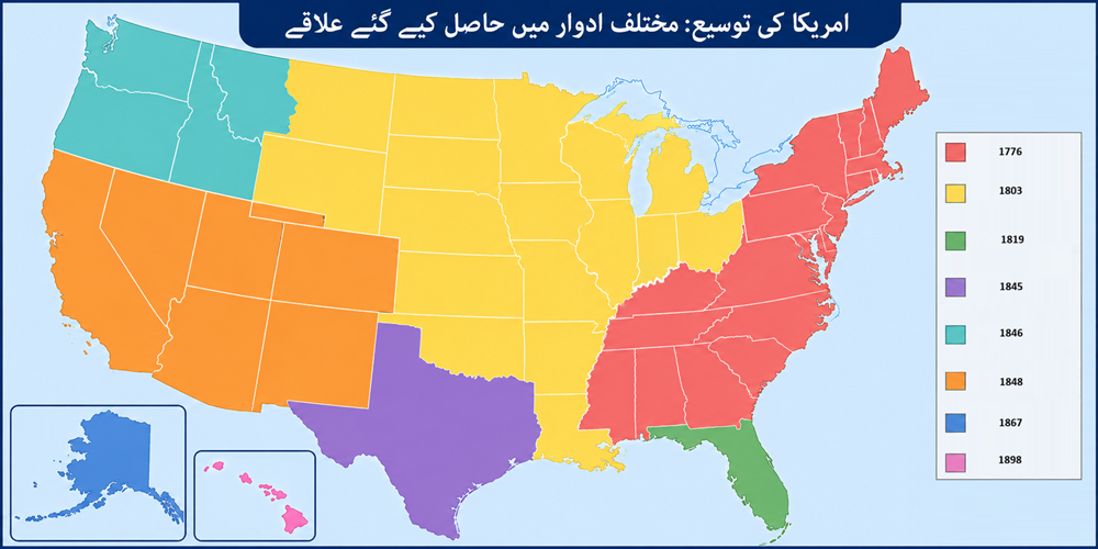 امریکا بڑا کیسے بنا؟