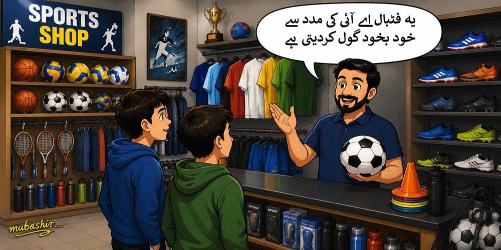 آج کا کارٹون، فٹبال