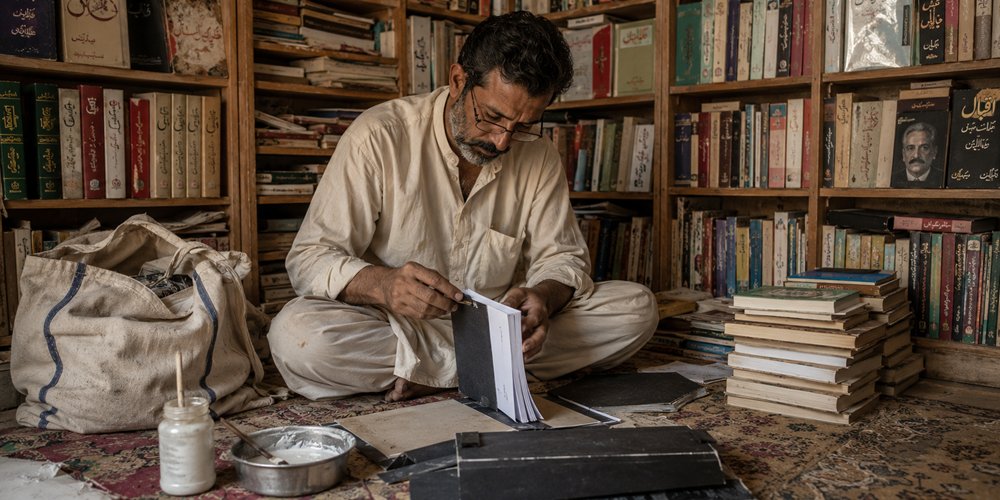 علامہ صاحب کے کتب خانے کو دیمک کیسے لگی؟