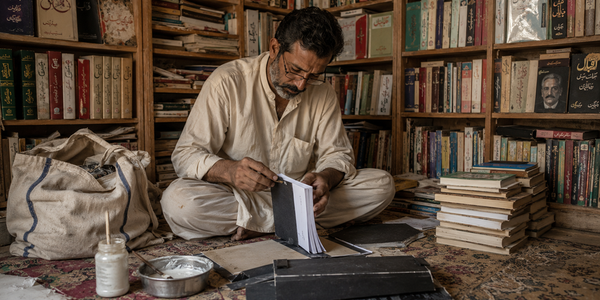 علامہ صاحب کے کتب خانے کو دیمک کیسے لگی؟