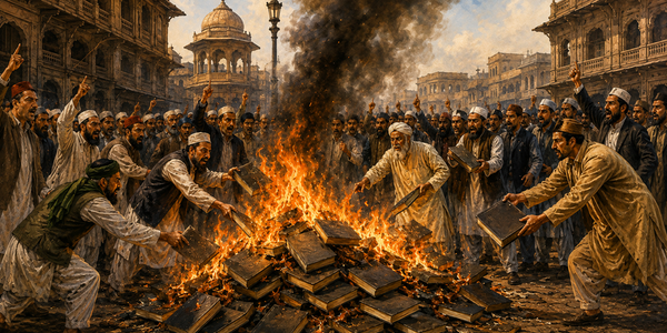 اسلام کے دفاع میں لکھی گئی کتاب، جسے دو بار خود مسلمانوں نے آگ میں ڈالا