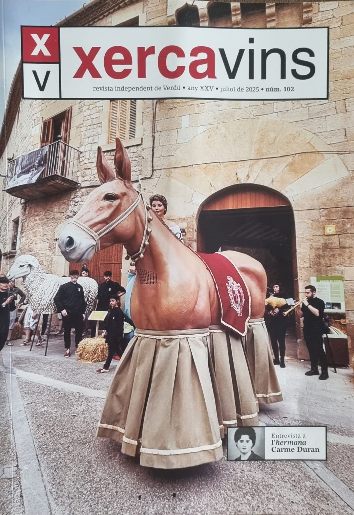 Portada de la revista Xercavins, número 102