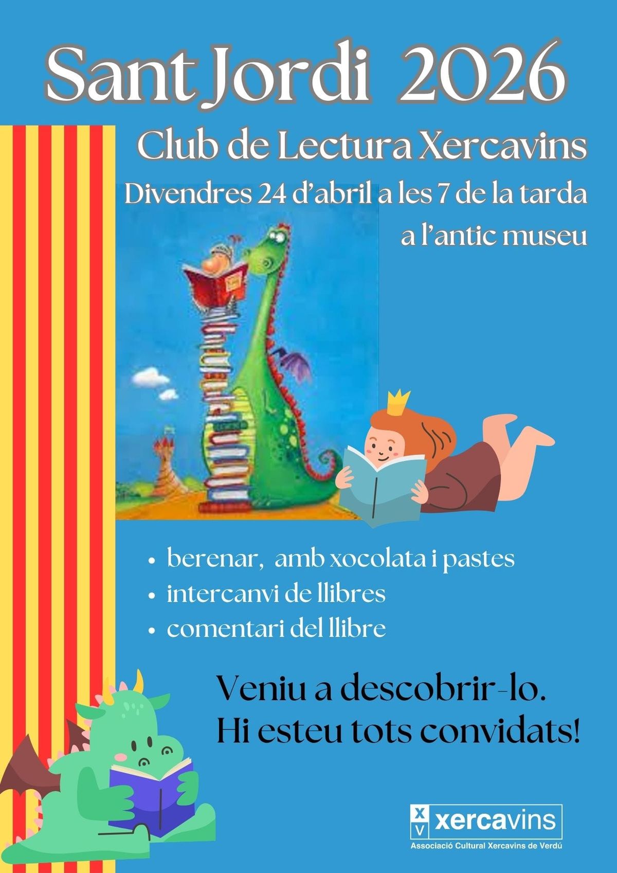 St. Jordi al "Club de Lectura Xercavins"