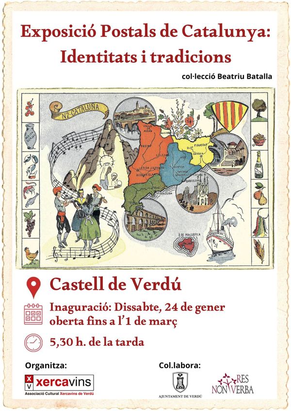 Exposició Postals de Catalunya: Identitats i tradicions
