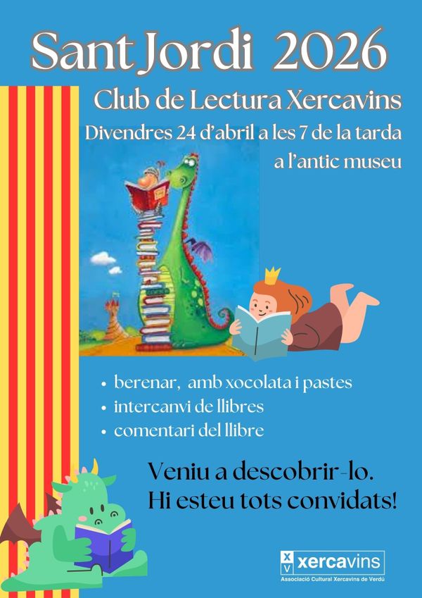 St. Jordi al "Club de Lectura Xercavins"