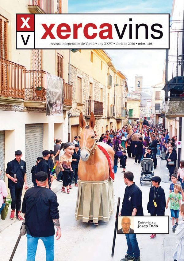 Portada de la revista Xercavins, número 105