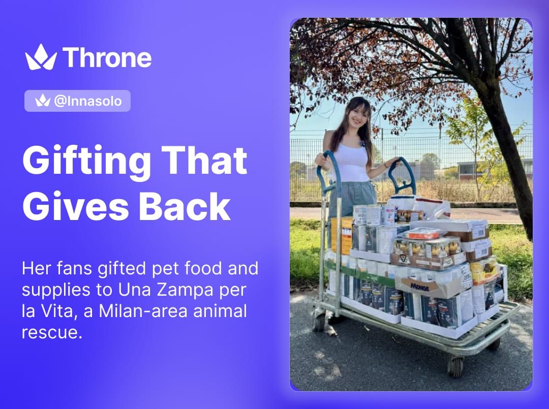 Innasolo's Community Gifts Real Support to UAI Animal Rescue