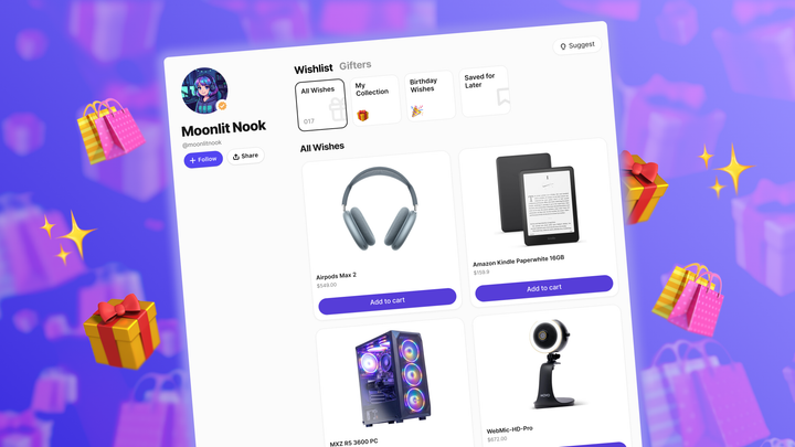 What is a Creator Wishlist? (simple explanation + how it works)