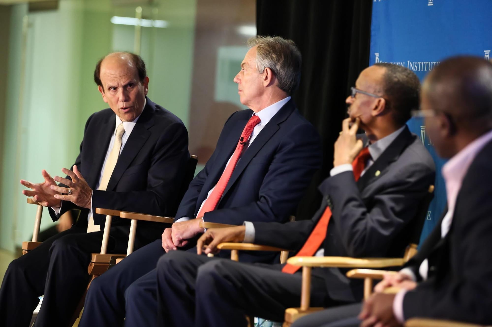 Mike Milken and Tony Blair