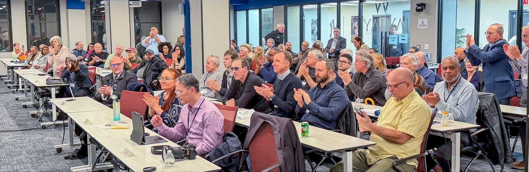 Crowd at Sare campaign launch