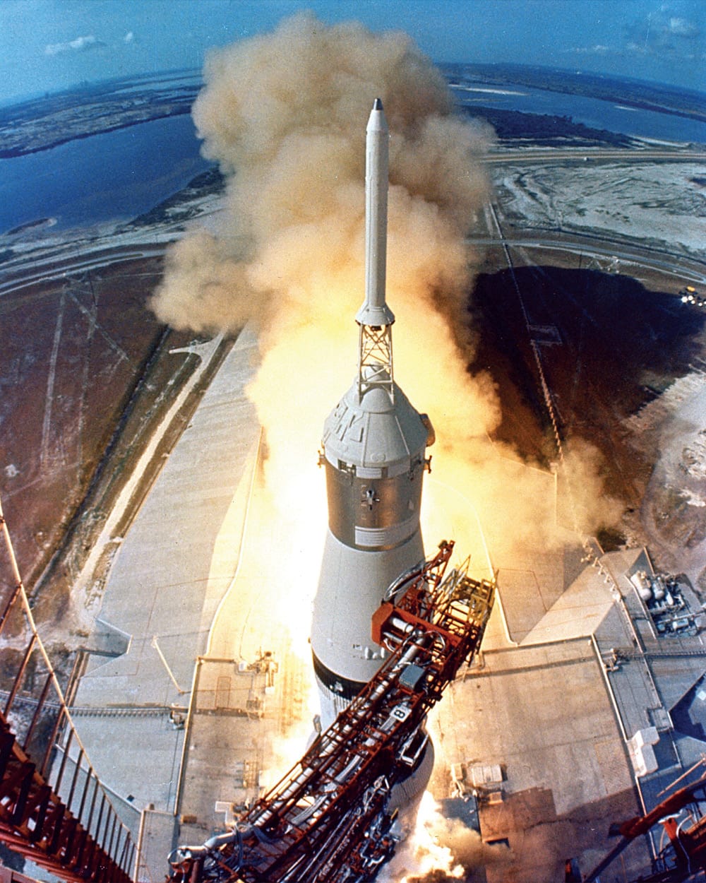 Apollo 11 liftoff