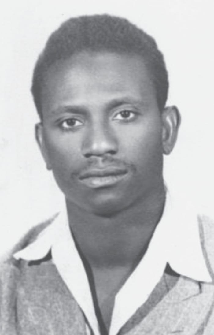 Renowned Senegalese historian Cheikh Anta Diop (1923-1986) as a university student in Paris.