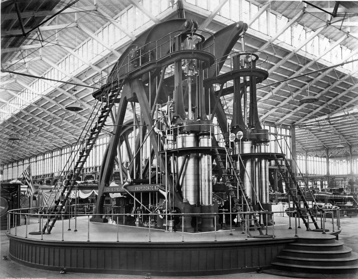 Corliss steam engine