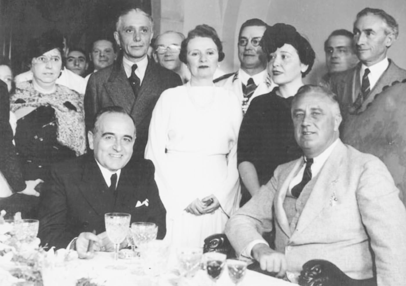 Getulio Vargas and Franklin D. Roosevelt