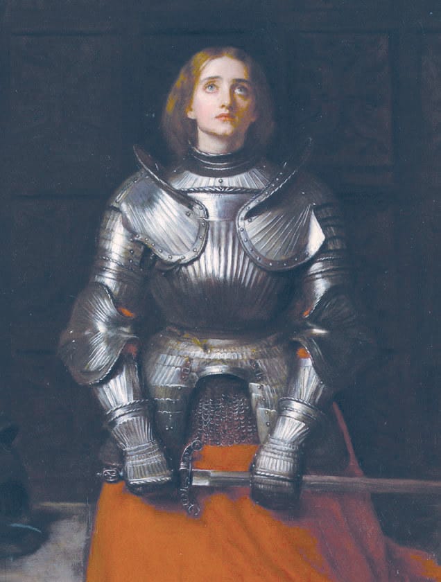 Joan of Arc, painting by John Everett Millais