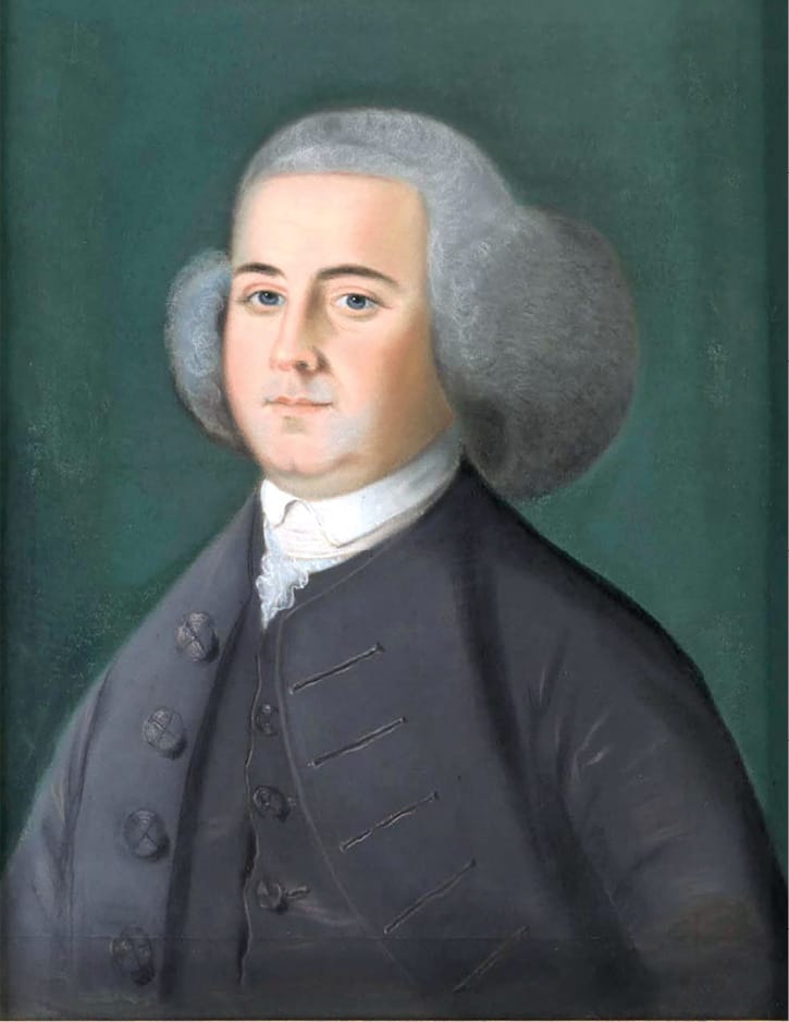 John Adams in 1776 by Benjamin Blyth.