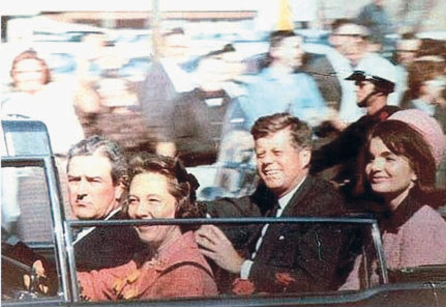 After the Cuban Missile Crisis and the killing of Kennedy, LaRouche argues that the American people changed: They became demoralized and pessimistic. Here, President John F. Kennedy just prior to his assassination in Dallas, Nov. 22, 1963.