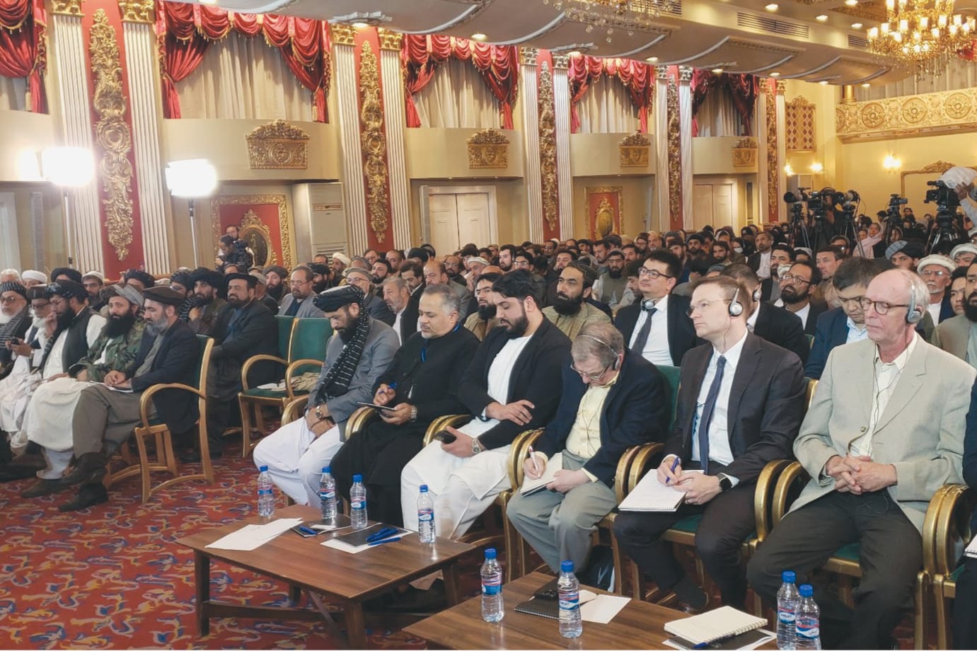 Schiller Institute delegation in Kabul