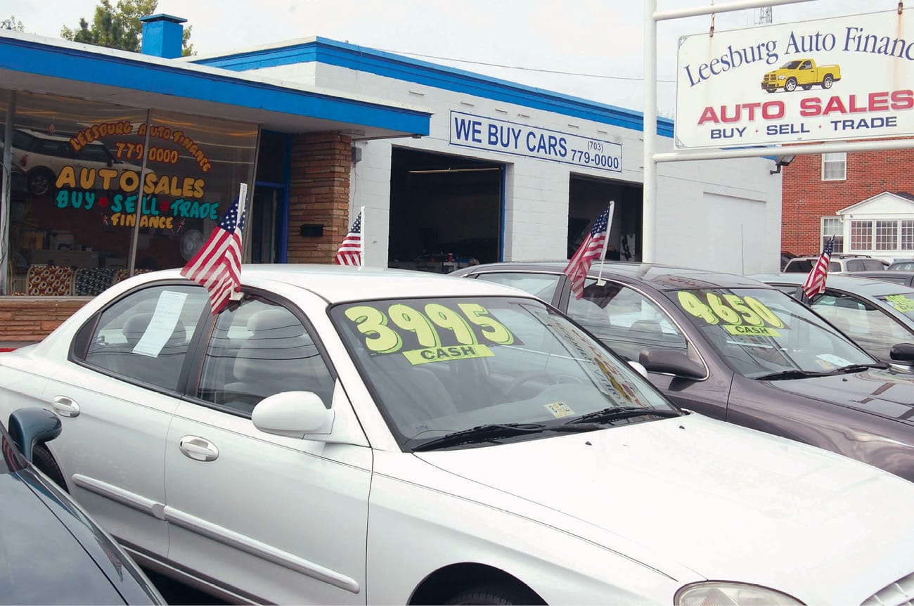 Used car lot