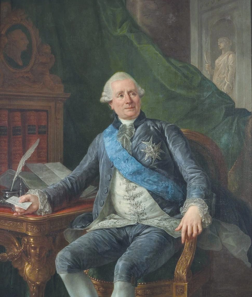 Portrait of Charles Gravier, Comte de Vergennes