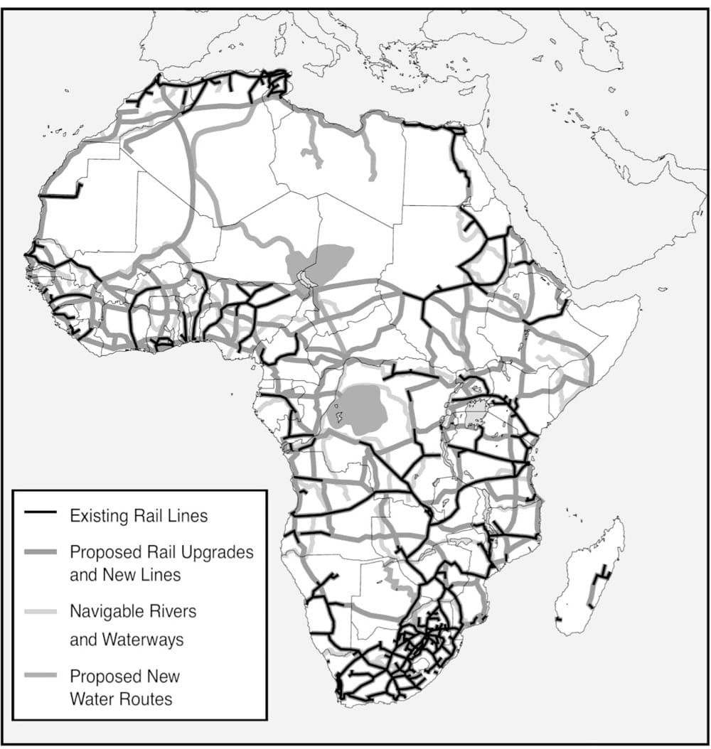 Due to the accumulated effects of foreign looting, Africa presently lacks sufficient internally generated capital resources indispensable for its healthy development. Massive outside aid is therefore necessary to provide strategically crucial, large-scale elements of main-trunk basic economic infrastructure.