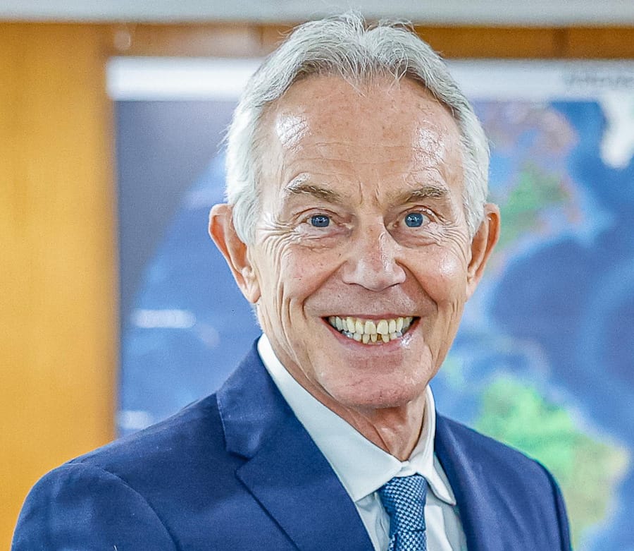 Former UK Prime Minister Tony Blair