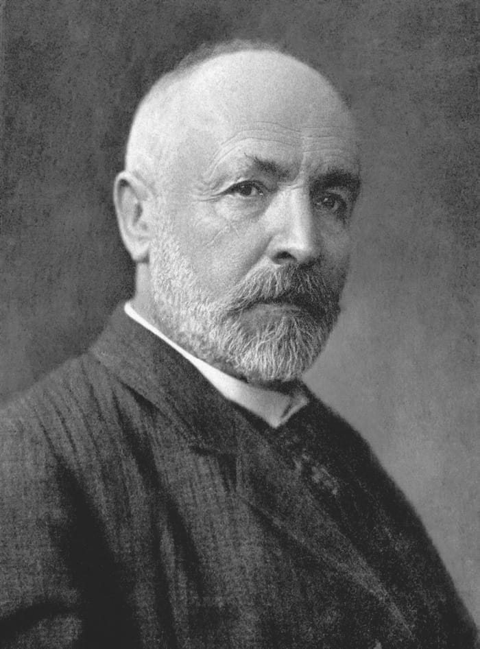 Georg Cantor in 1910