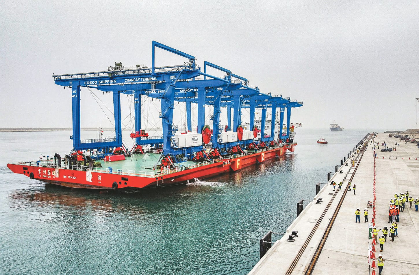 Peru’s Chancay Port.