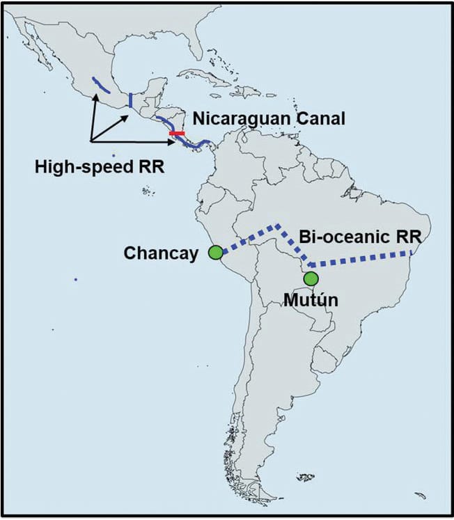 Figure 1: China Great Projects in Ibero-America