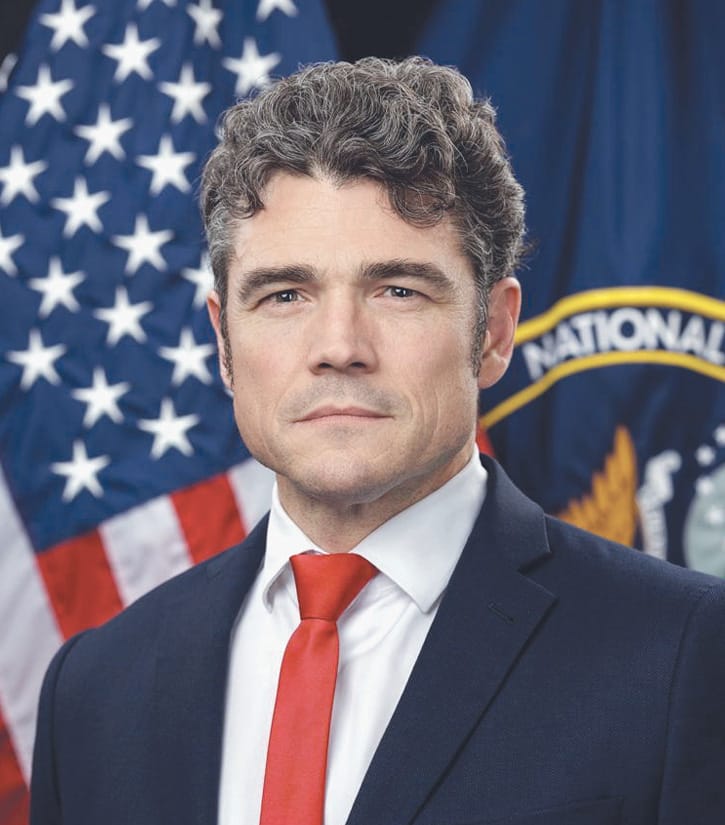 Official portrait of the former Director of the National Counterterrorism Center, Joe Kent.