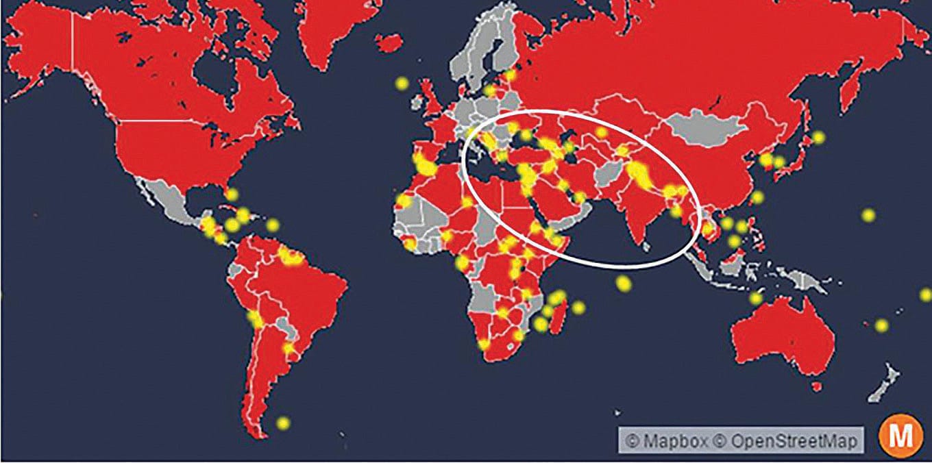 Major Border Conflicts in the World