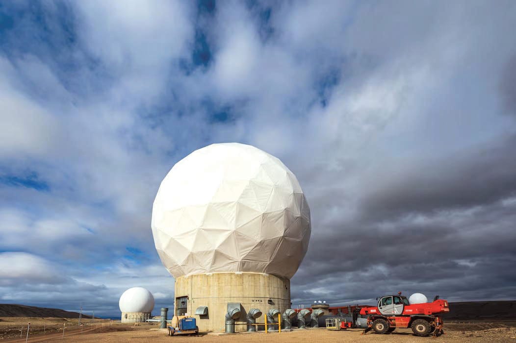 Pituffik Space Base in Greenland, manned by the U.S. Space Force.
