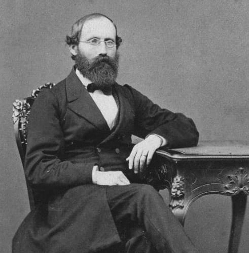 Bernhard Riemann. His conception of physical geometry “expelled the clutter of all those a priori definitions, axioms, and postulates associated with Euclid, of the empiricists in general, and of the Cartesians in particular.”
