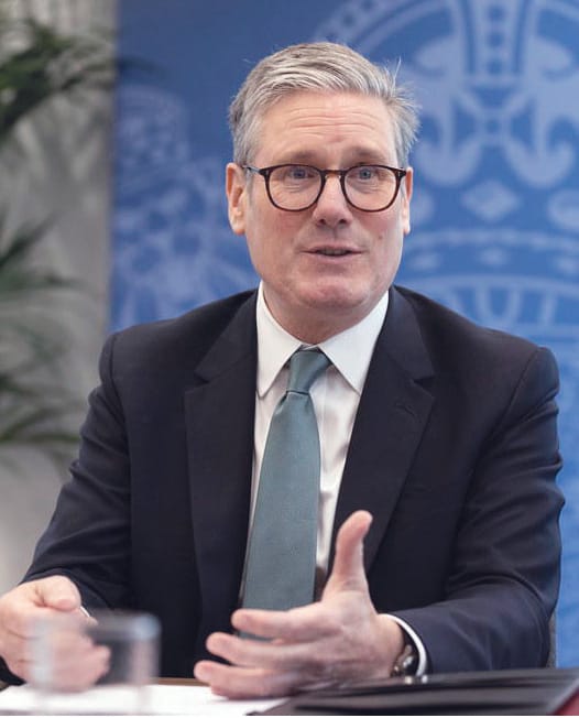 British Prime Minister Keir Starmer