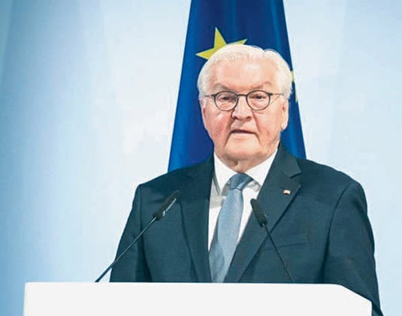 German President Frank-Walter Steinmeier
