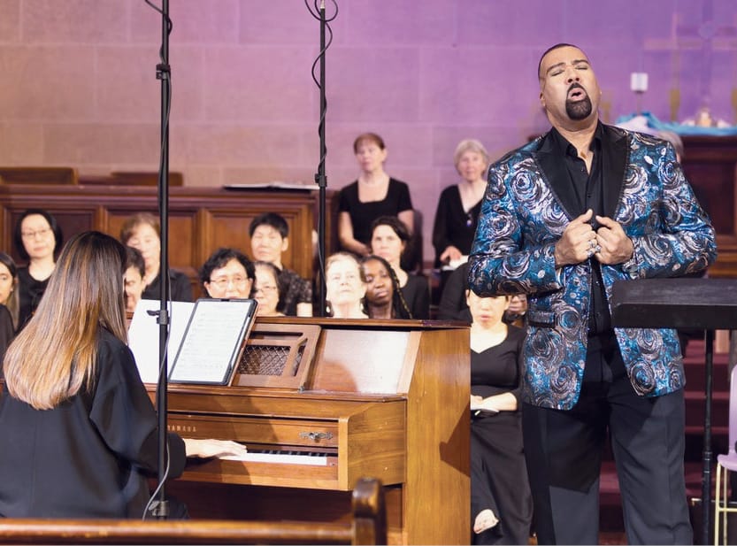 Tenor Everett Suttle with pianist Dura Jun-Jones