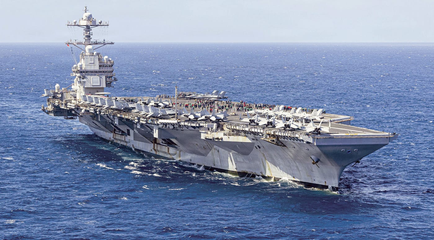 The USS Gerald R. Ford