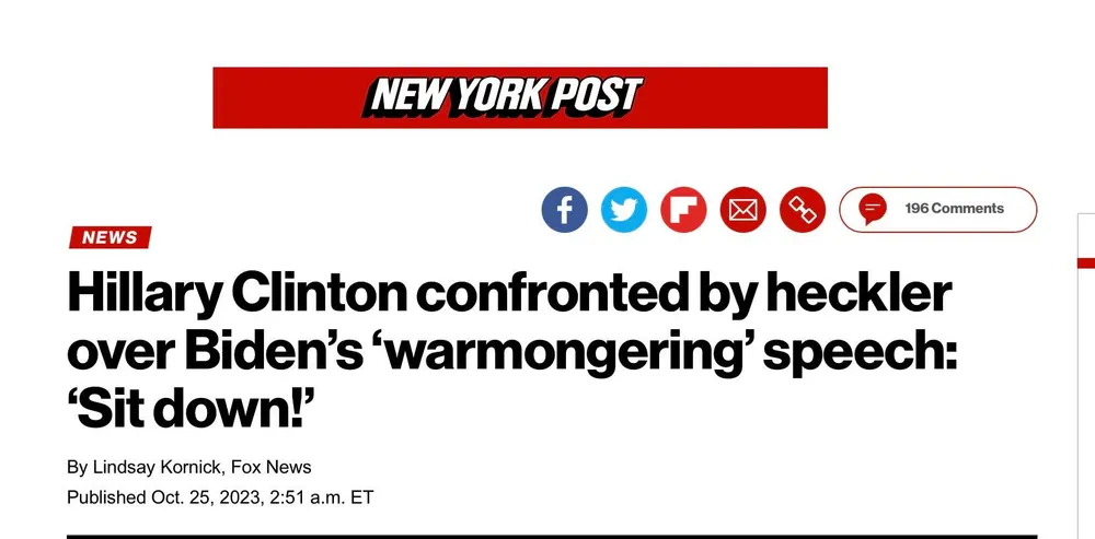 Coverage of LaRouche Intervention on Hillary Clinton Goes Viral