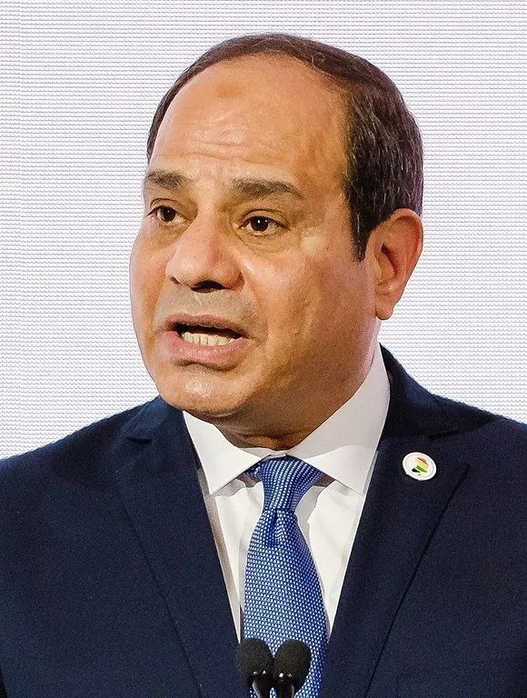 Egyptian President Reaffirms Support for Palestinian Cause