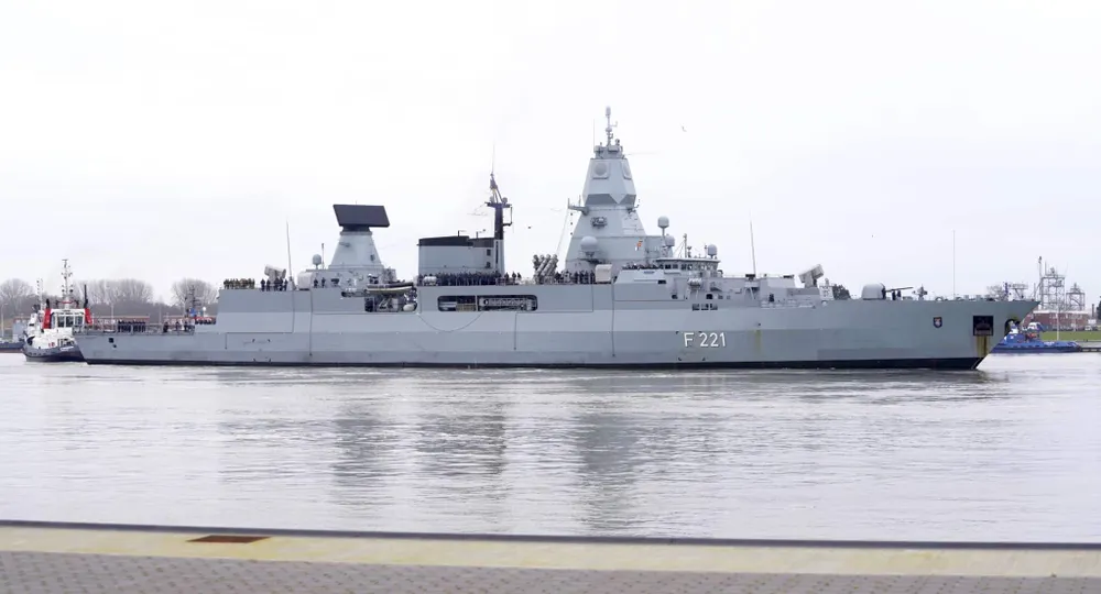 Germany Sends Navy Frigate to Red Sea