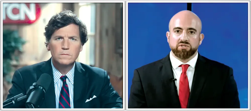 Another Tucker Carlson Interview Shows Pentagon All Over Elections