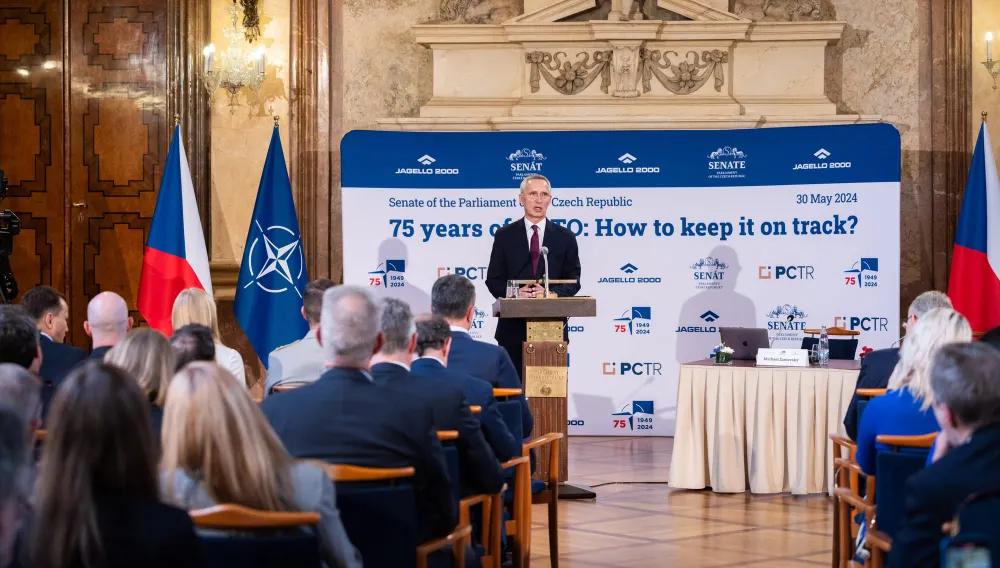 NATO Foreign Ministers Meet in Prague To Plan Forever War Against Russia