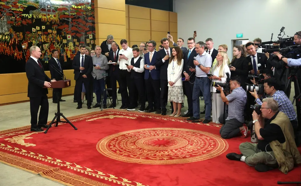 Putin Responds to the Press After His Landmark Visits in the Asia Pacific