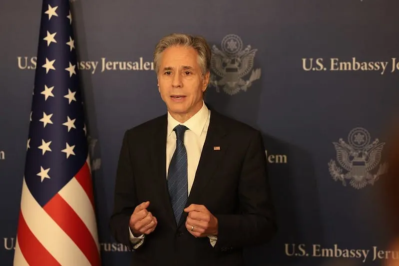 Blinken Tells Hamas To Sign Ceasefire Deal or Be Blamed for Lack of Humanitarian Aid to Gaza