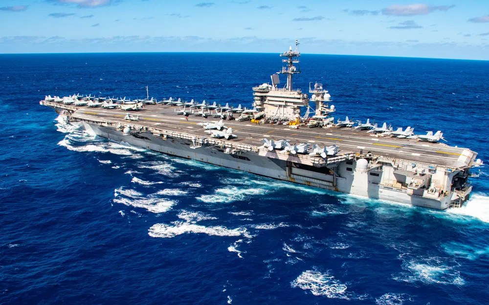 U.S. Keeping Two Aircraft Carriers in Southwest Asia Region